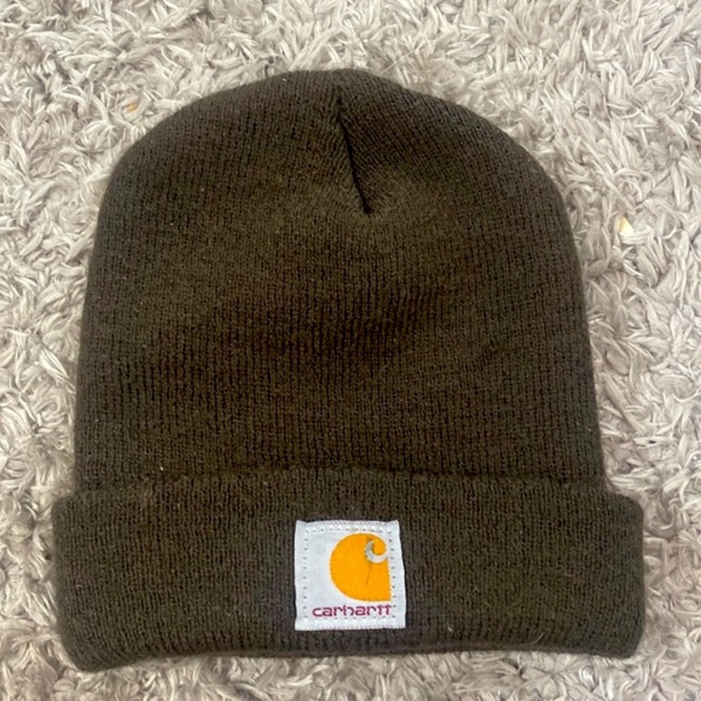 Kids, Brown Carhartt beanie